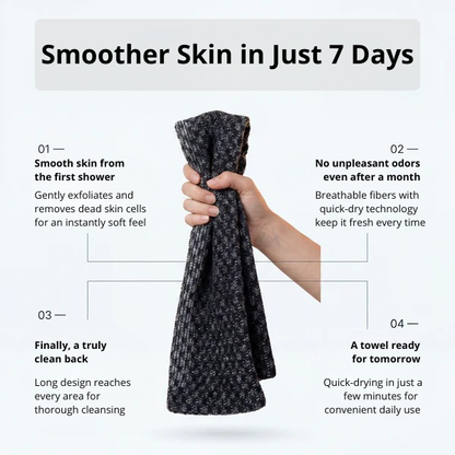 Clean Royal | Exfoliating Scrub Towel