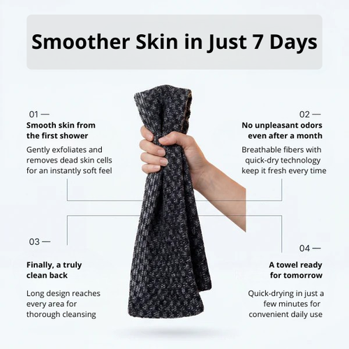Clean Royal | Exfoliating Scrub Towel