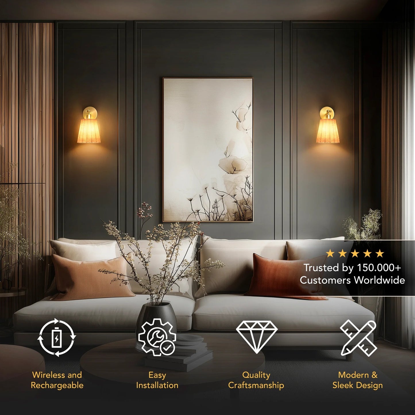 Glow Royal | 2x Glow Sconce