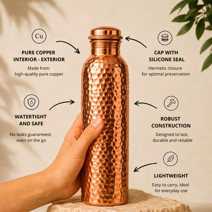 Vita Royal | Copper Water Bottle