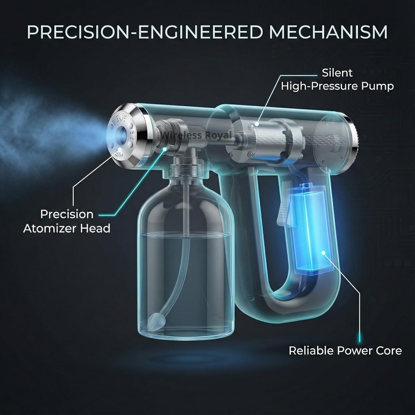 Wireless Royal | Sanitizer Sprayer