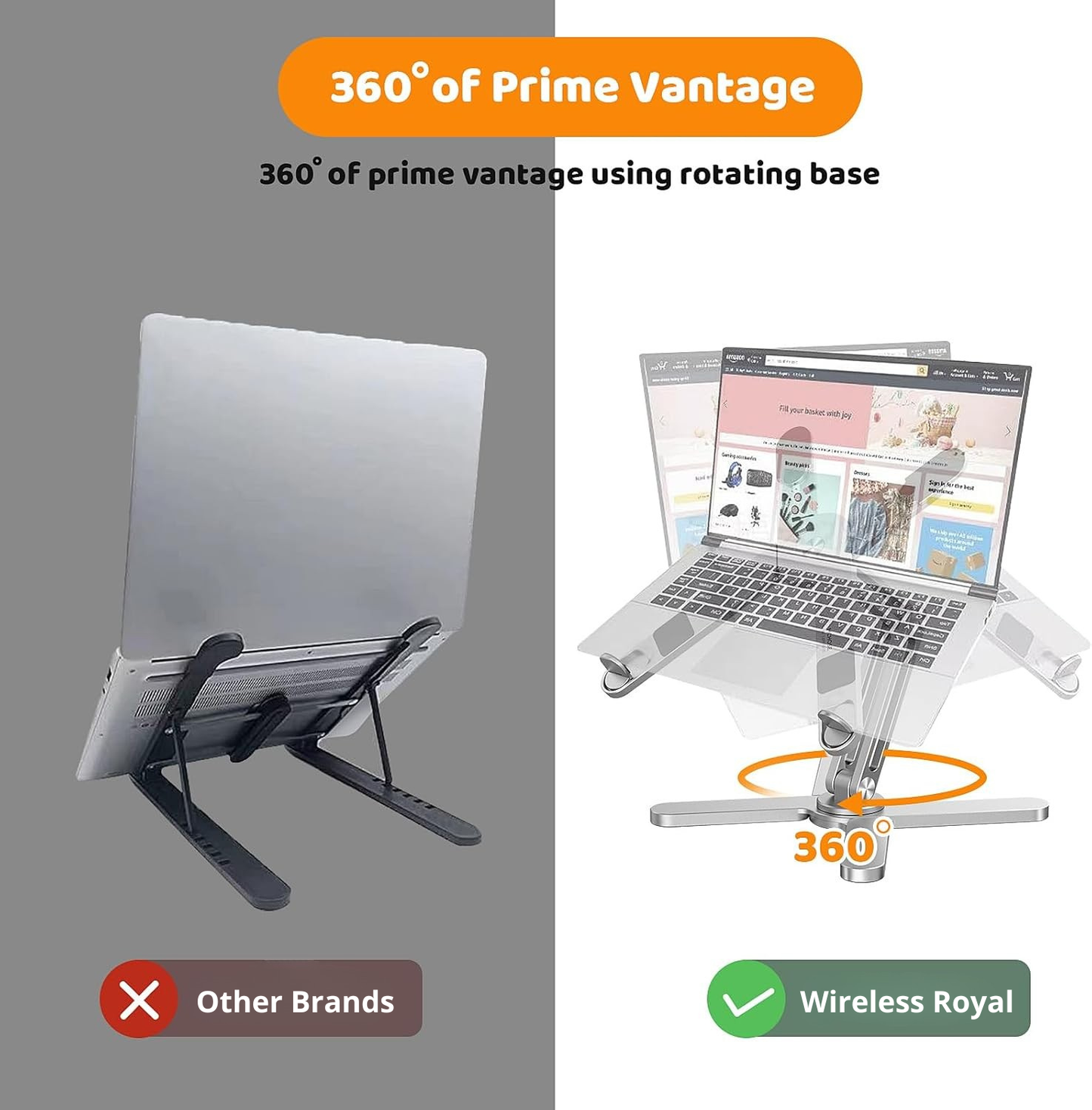 Wireless Royal | Laptop Stand