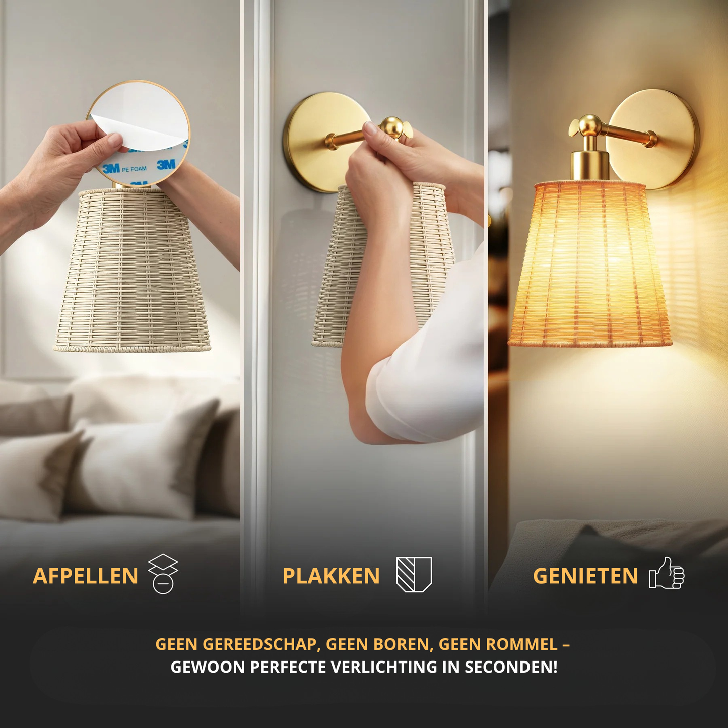 Glow Royal | 2x Wand Lamp